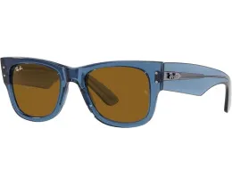 Солнцезащитные очки Ray-Ban 0RB0840S Mega Wayfarer Sport с прозрачными линзами