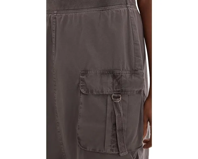 Юбка миди Bindi с асимметричным кроем и карманом карго от XCVI