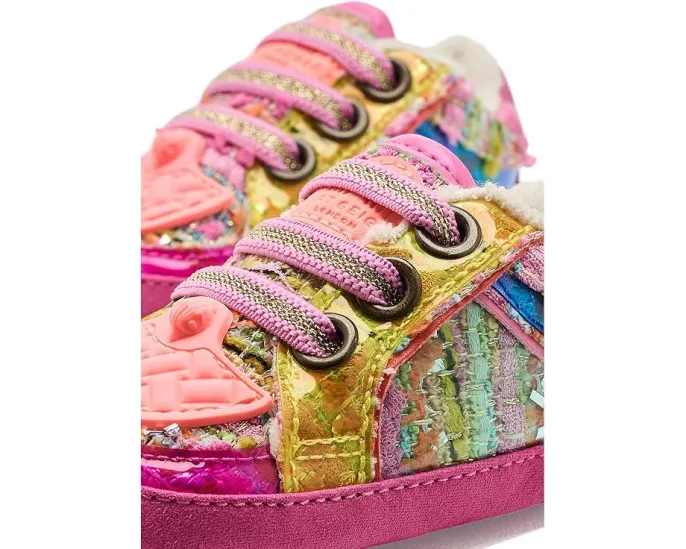 Кеды Kurt Geiger London Kids Baby Southbank Tag с разноцветным декором для малышей