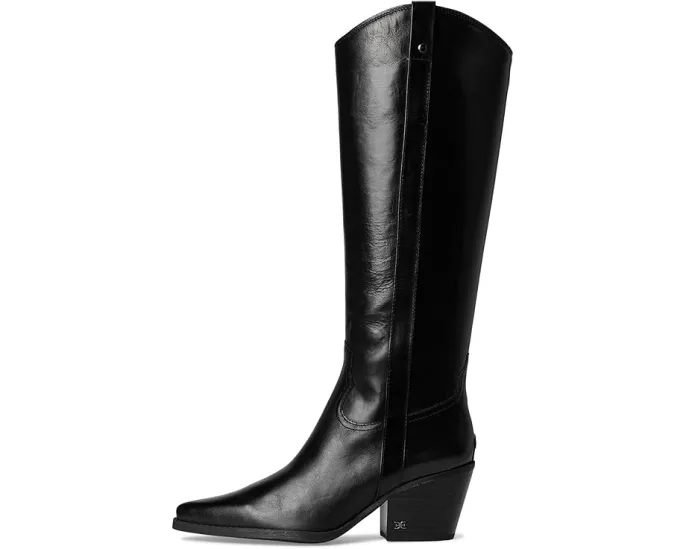 Сапоги Sam Edelman Wyatt до колена с острым носком и молнией