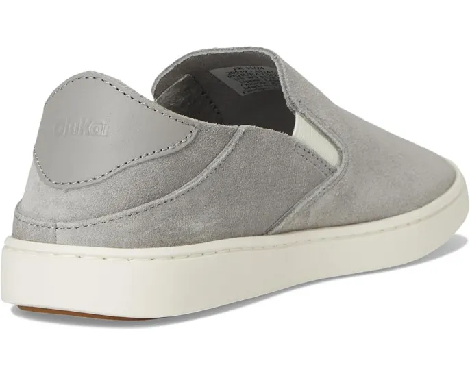 Сланцы OluKai Pehuea Luxe из замши с откидной пяткой