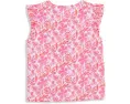 Детский топ Vineyard Vines Kids Evie с цветочным принтом