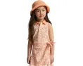 Платье-поло для девочки с ананасовым принтом и имитацией запаха Polo Ralph Lauren Kids