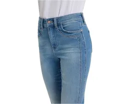 NYDJ Джинсы Marilyn с прямыми штанинами до щиколотки в цвете Port Sea с технологией Lift Tuck