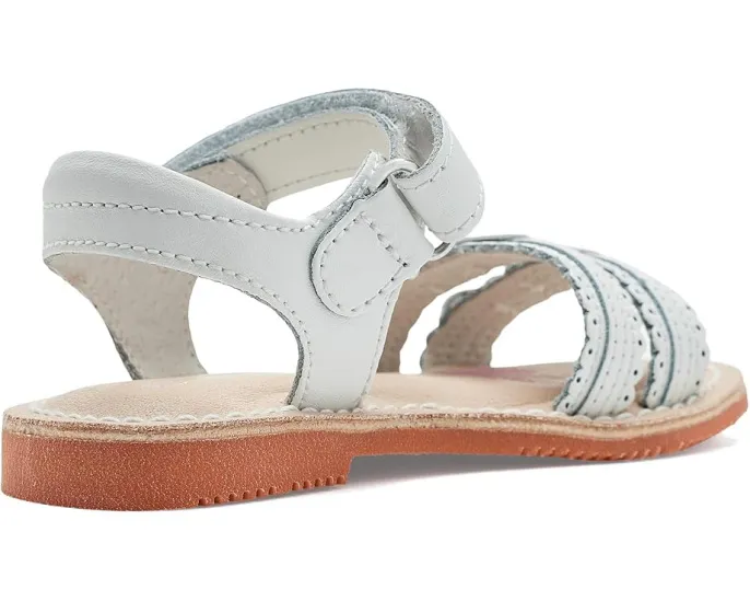 L'Amour Shoes Kids сандалии Josie с фигурным краем и памятью формы