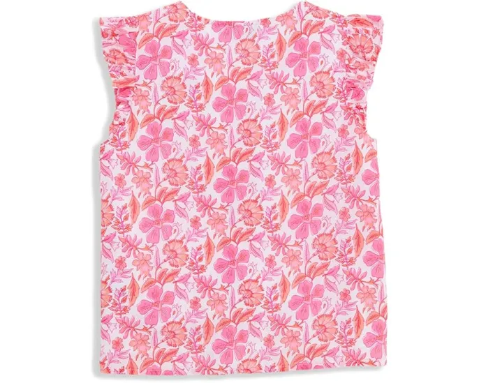 Детский топ Vineyard Vines Kids Evie с цветочным принтом
