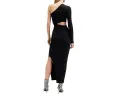 Платье AllSaints Daisy с разрезом и длинным рукавом