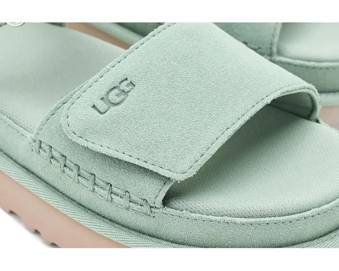 UGG Сандалии Goldenstar на платформе с бархатистым замшем