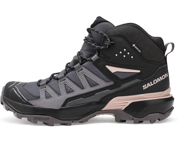 Трекинговые ботинки Salomon X Ultra 360 Mid с мембраной GORE-TEX для любой местности
