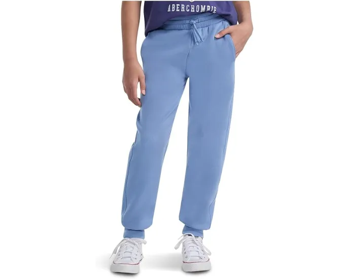 Брюки abercrombie kids Ypb Neoknit Jogger из ткани scuba с регулируемым поясом