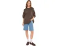 Свитер Eileen Fisher с круглым вырезом из хлопка и кашемира