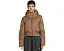 Короткая утепленная зимняя куртка adidas by Stella McCartney с капюшоном и ветрозащитой