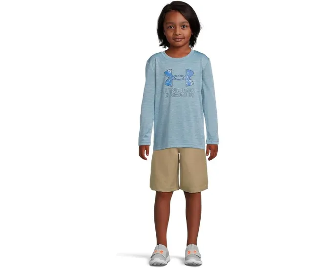 Under Armour Kids Футболка с длинным рукавом Core Logo Twist Tech
