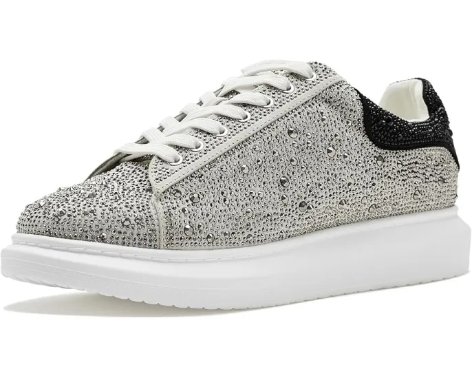 Кроссовки Steve Madden Icebox с плоской подошвой и стразами