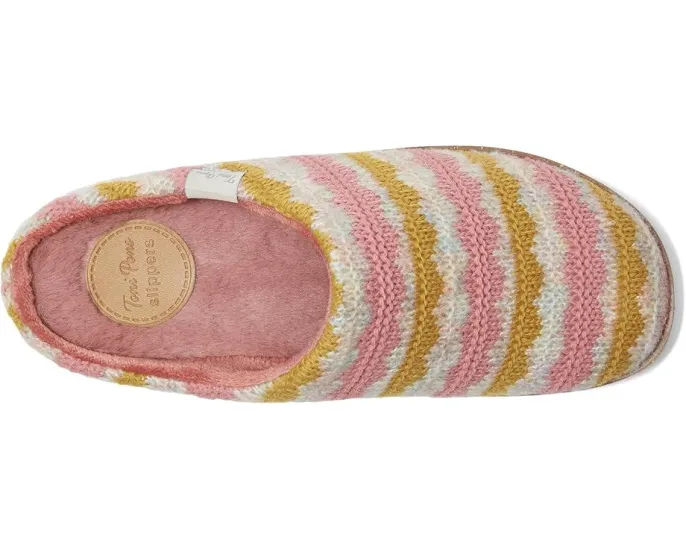 Домашние тапочки-клоги Toni Pons Joyce-NS из объемной вязки с платформой