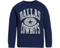 Толстовка NFL Dallas Cowboys реглан из флиса для детей Junk Food Clothing