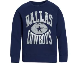 Толстовка NFL Dallas Cowboys реглан из флиса для детей Junk Food Clothing