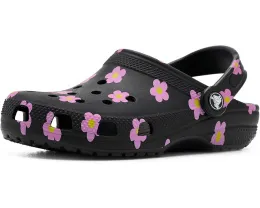 Классические кроксы Crocs Kids с узорами и графикой для детей