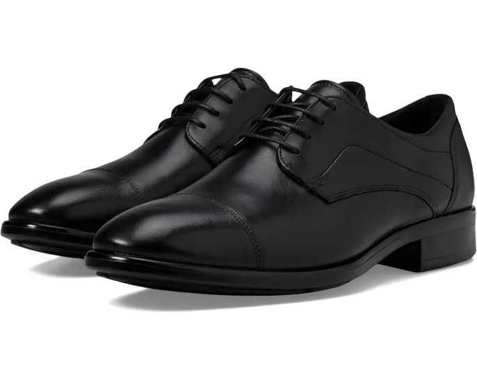 Туфли Citytray Cap Toe Tie от ECCO кожаные
