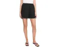 Шорты CeCe Scallop Edge Shorts с контрастной отделкой