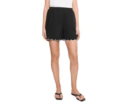 Шорты CeCe Scallop Edge Shorts с контрастной отделкой