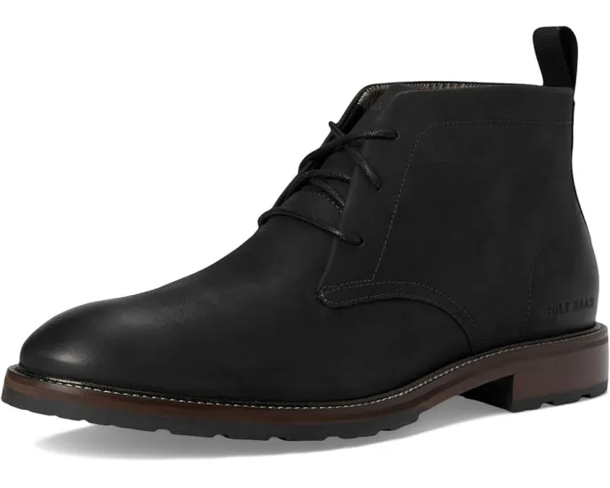 Ботинки Cole Haan Berkshire Lug Chukka с водонепроницаемым верхом из замши