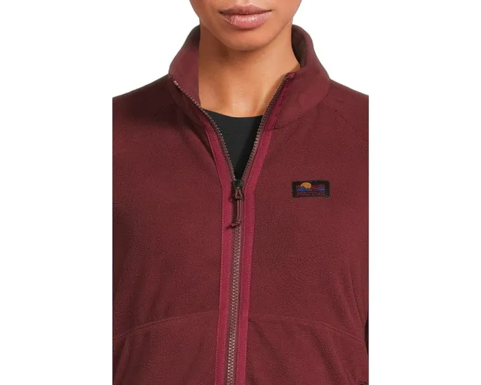 Флисовая куртка Marmot Upward с регланными рукавами и ретро-дизайном