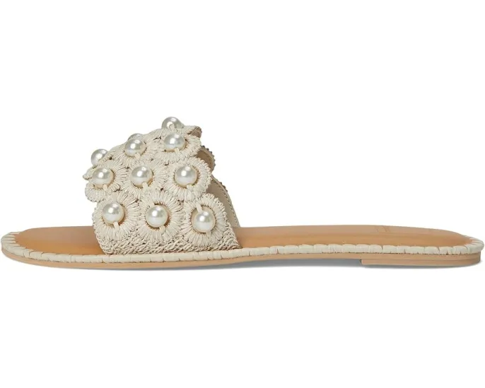 Балетки Harlyn с текстильным верхом и жемчужным декором от Dolce Vita