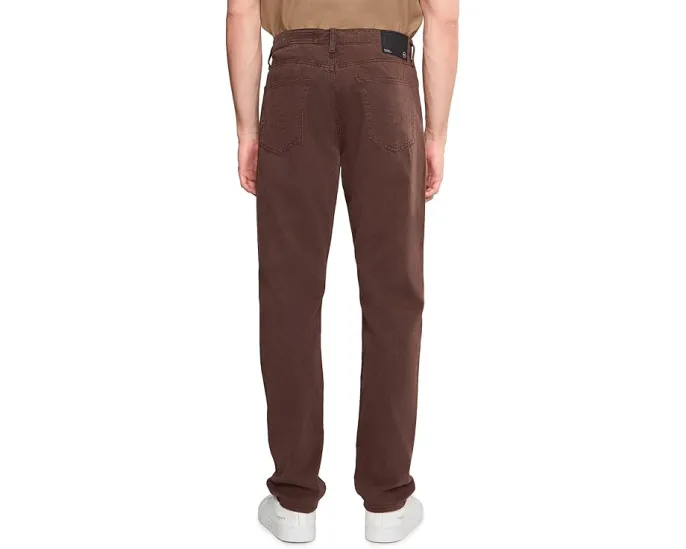 AG Jeans брюки Everett Slim Straight в цвете Sulfur Oak Barrel