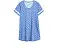 Ночная рубашка на пуговицах Karen Neuburger Plus Size Henley из хлопка