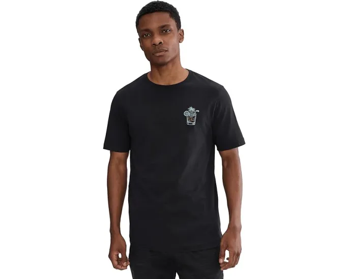 Хлопковая футболка Beverage Cart Tee от TravisMathew с круглым вырезом