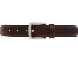 Johnston & Murphy Ремень Wax Veal из вощеной кожи шириной 1.5 дюйма (3.81 см)