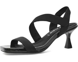 Босоножки Anne Klein Justin из стрейч-материала на каблуке-рюмочке