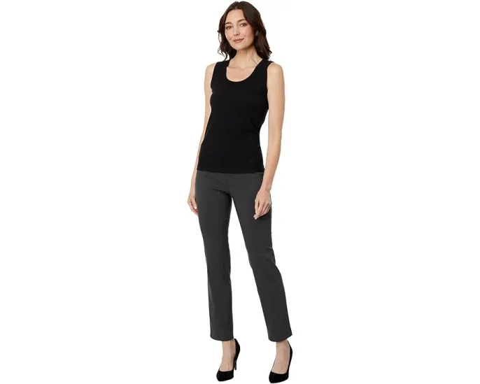 Топ NIC+ZOE Perfect Knit Rib Scoop Tank с круглым вырезом