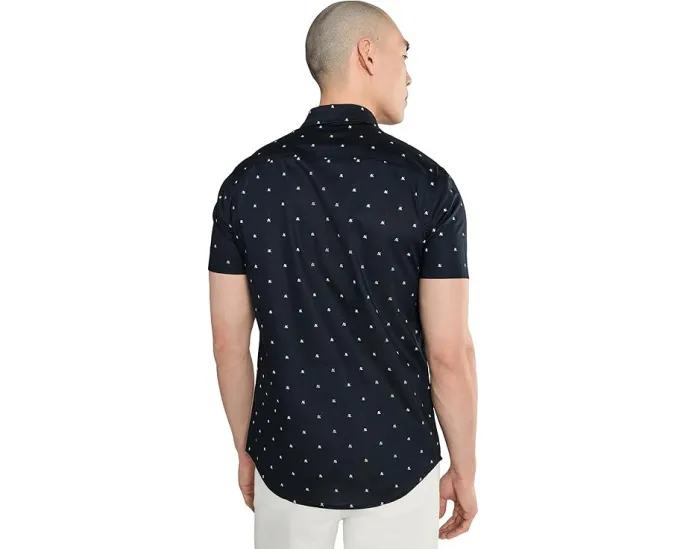 Рубашка Poplin Slim Button Down от Armani Exchange