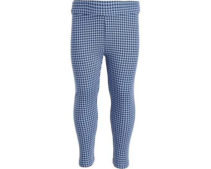 Брюки Janie and Jack из ткани понте в узоре "ёлочка"