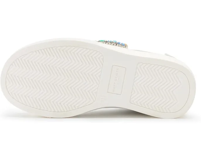 Детские кеды Kurt Geiger London Mini Laney Love Heart с металлическим сердцем
