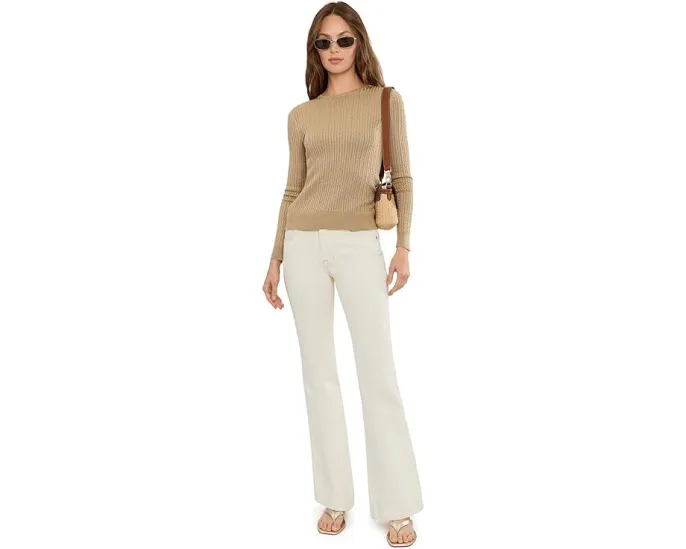 Свитер Lauren Ralph Lauren Petite с мелким жаккардовым узором и круглой горловиной