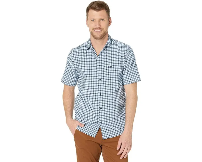 Рубашка Helly Hansen Fjord Quick Dry Short Sleeve Shirt 2.0 с защитой от солнца