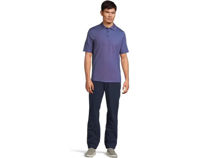 Поло Johnston & Murphy Xc4 Performance Cool Degree в мелкую клетку с защитой UPF 50