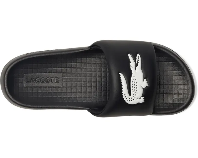 Сланцы Lacoste Slide с мягкой стелькой из ЭВА и круглым носком