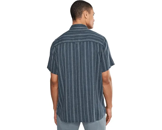 Рубашка Toad&Co Taj Hemp с коротким рукавом из легкой ткани для повседневной носки