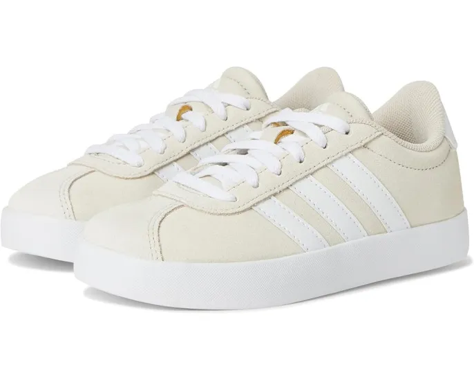 Детские кроссовки VL Court 3.0 от adidas с текстильным верхом для повседневной носки