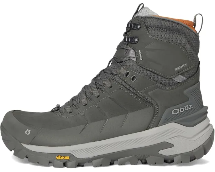 Утепленные водонепроницаемые ботинки Oboz Bangtail Mid Insulated B-Dry с мембраной