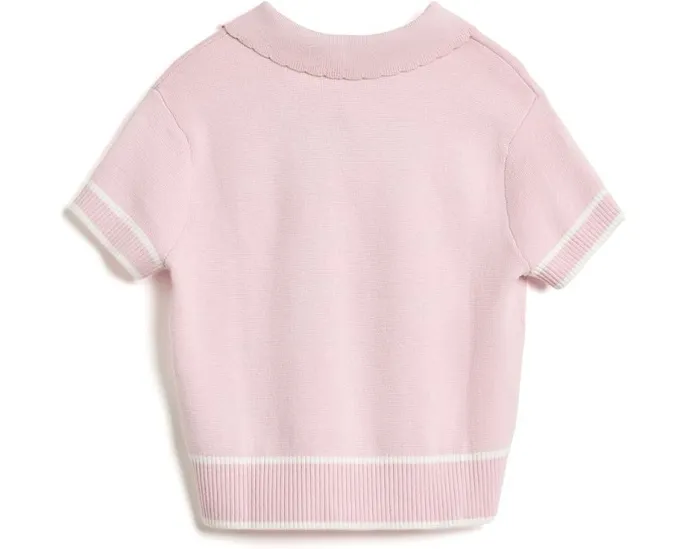 Свитер с коротким рукавом и отложным воротником для детей от abercrombie kids