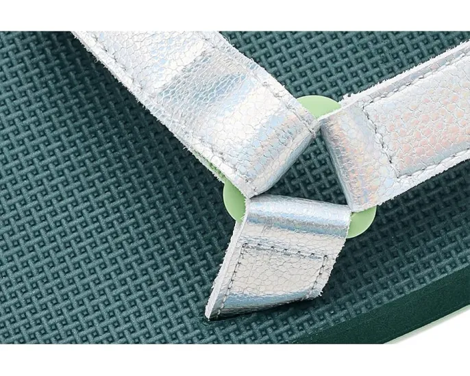Детские сандалии Teva Original Universal Shine с блестящими ремешками