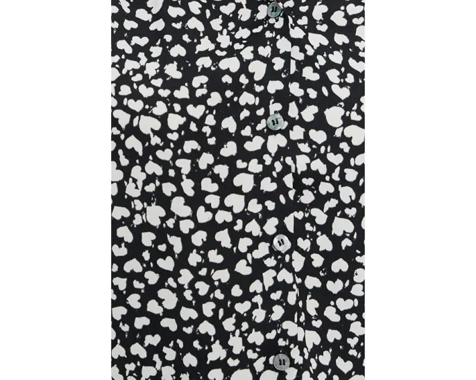 Блуза Liverpool Los Angeles с рукавом 3/4 на пуговицах и рюшами