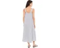 Платье Eileen Fisher с воланами из полосатого органического хлопка