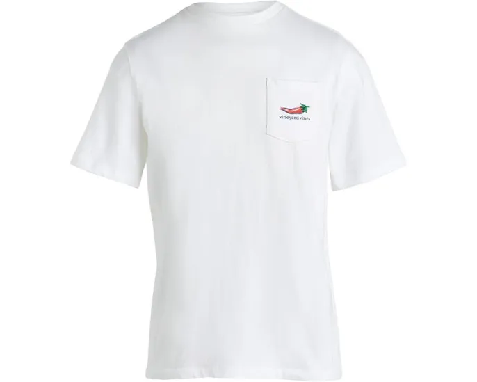 Детская футболка Vineyard Vines Kids с чили и собакой