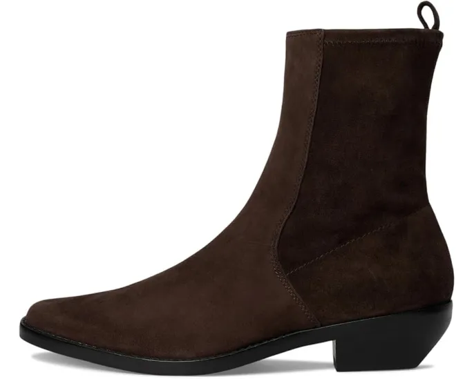 Ботильоны Madewell Idris Glove из замши с квадратным носком